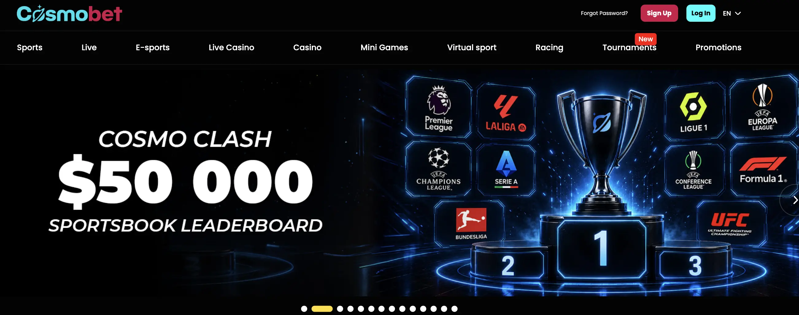 Cosmobet verticals and site sections